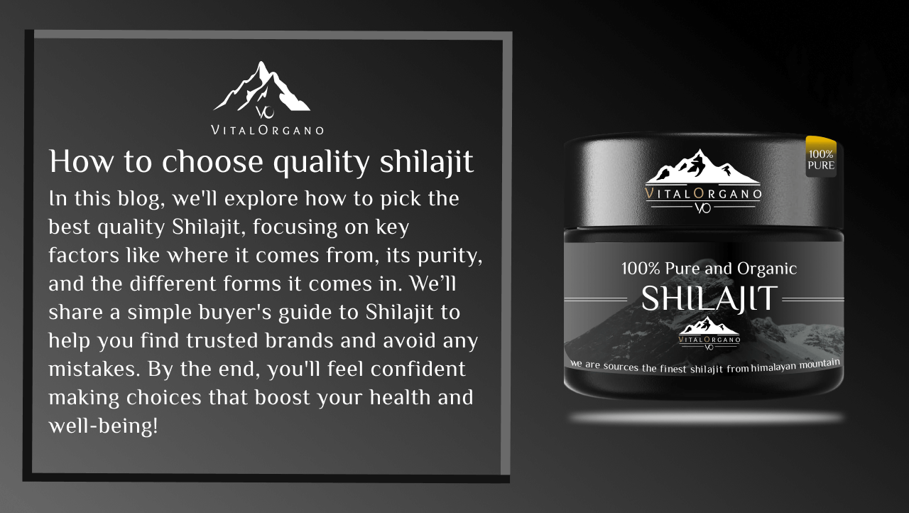 How to choose quality shilajit